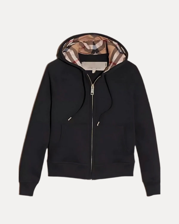 Checkered BB zipper