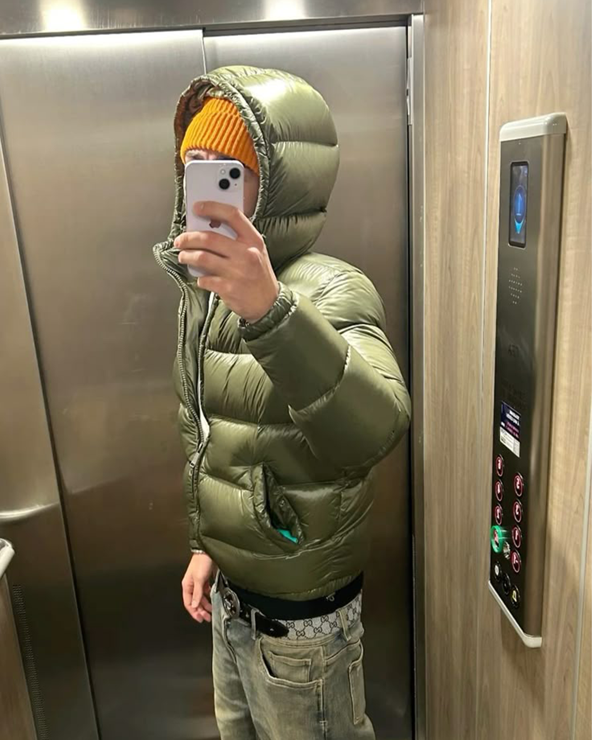 Unisex puffer jacket