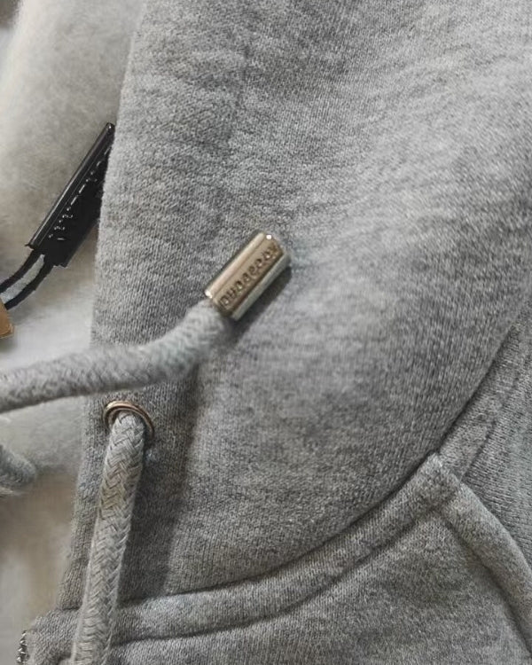 Checkered BB zipper
